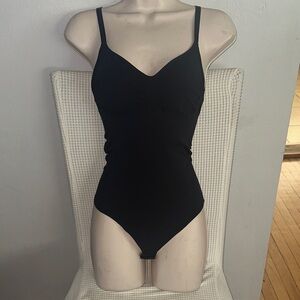 Elegant Black Shapewear Bodysuit